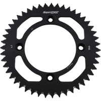 SUPERSPROX Rear Sprocket Black Suzuki/Yamaha 47 Tooth