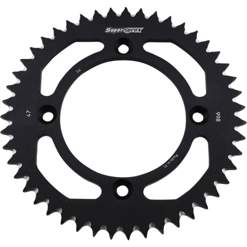 SUPERSPROX Rear Sprocket Black Suzuki/Yamaha 47 Tooth