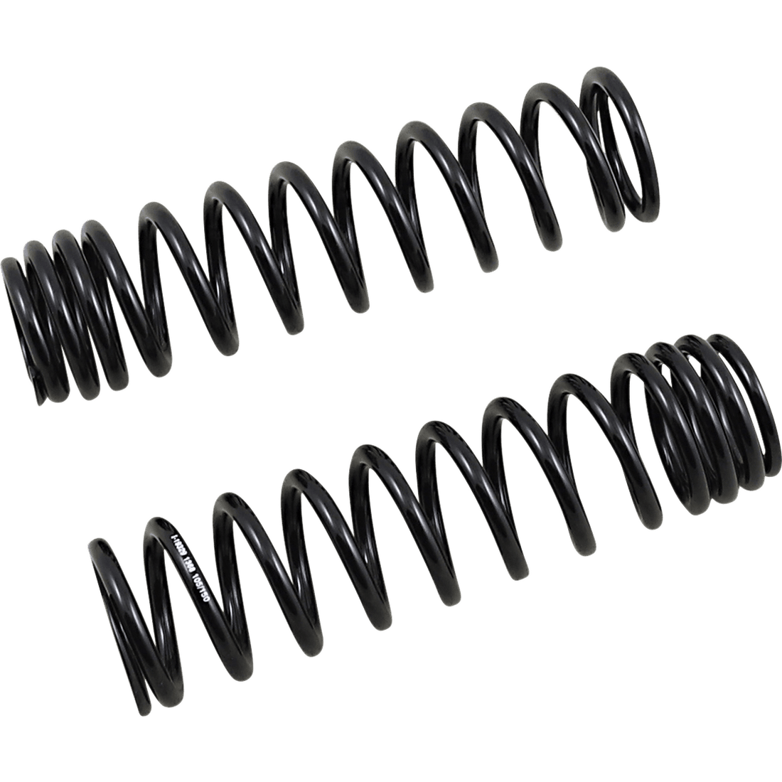 PROGRESSIVE SUSPENSION Shock Springs 12/412-Series Black 105-150 lb/in 031368B