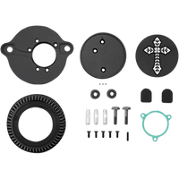 LA CHOPPERS Air Cleaner Kit Black LA239603B