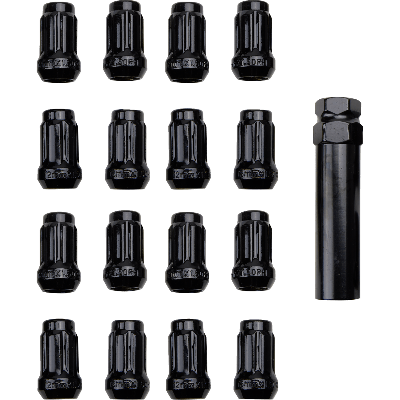 ITP Lug Nut Black 12 mm