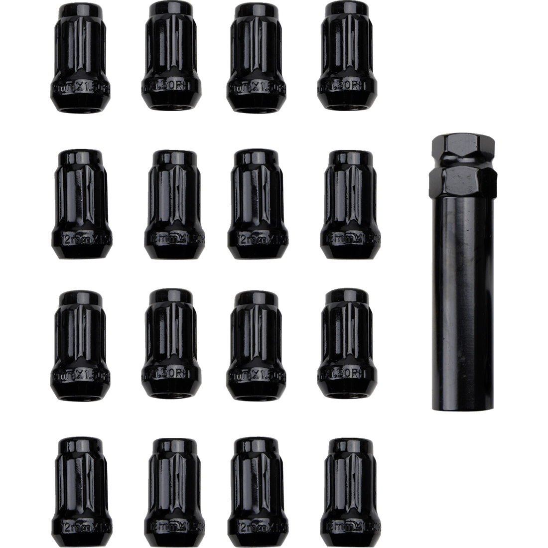 ITP Lug Nut Black 12 mm