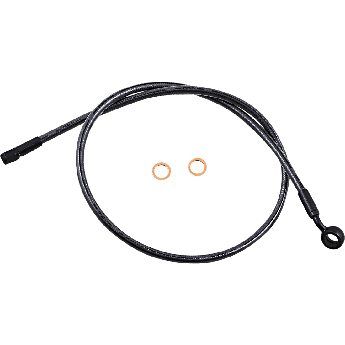 MAGNUM SHIELDING Brake Line -12mm-35° 36" Black Pearl AS478136