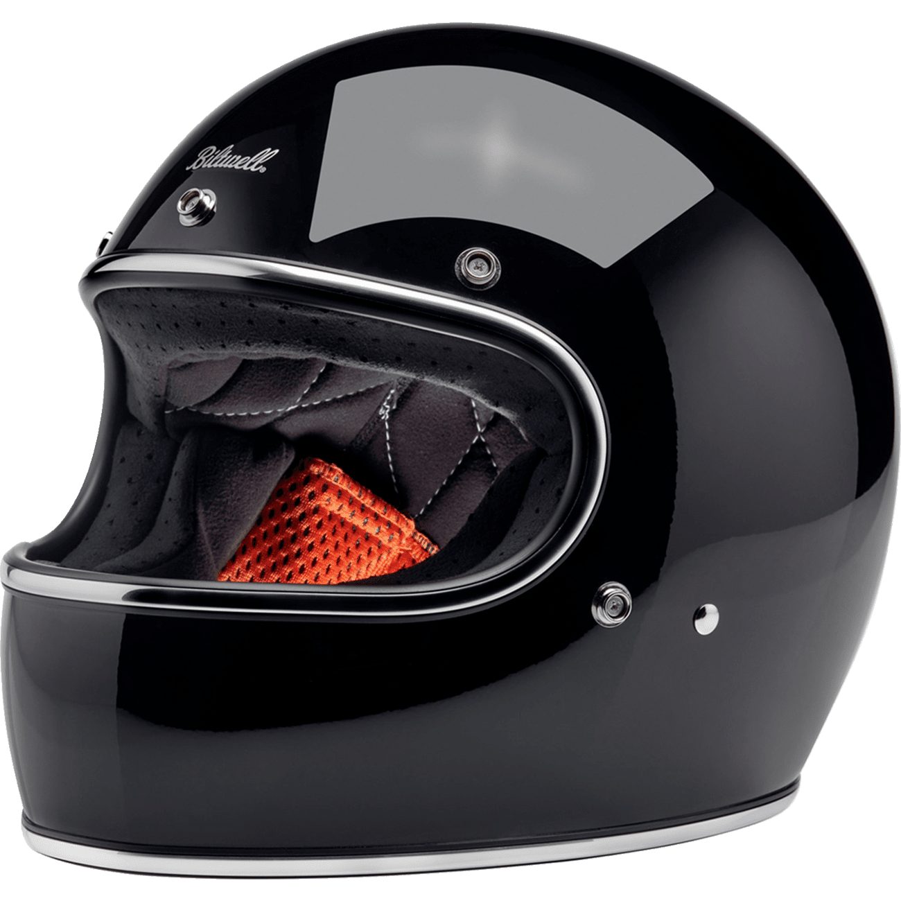 BILTWELL Gringo Helmet Gloss Black Large 1002101504