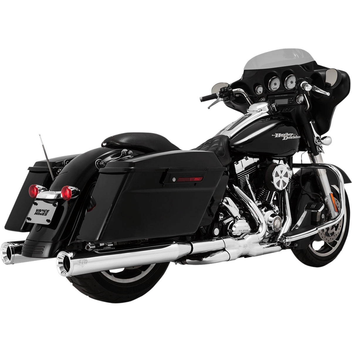 VANCE & HINES Eliminator 400 Slip-On Mufflers Chrome 16703