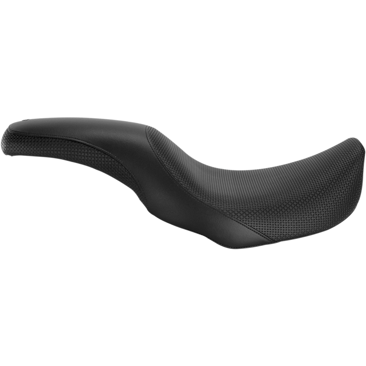 SADDLEMEN Profiler™ Basket-weave Seat Black Dyna '06-'17 80604147