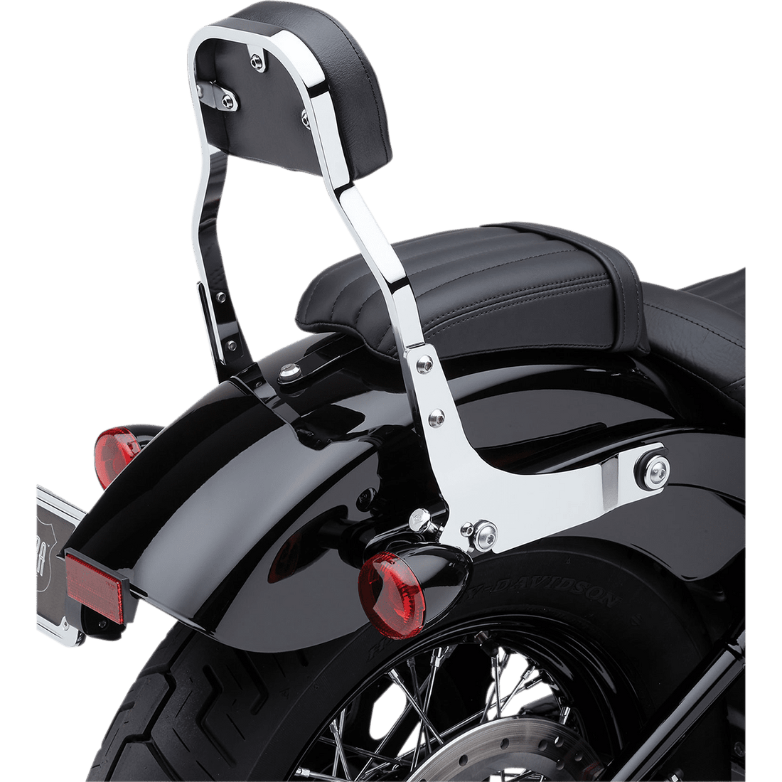 COBRA Backrest Kit 11" Chrome Softail 6022022