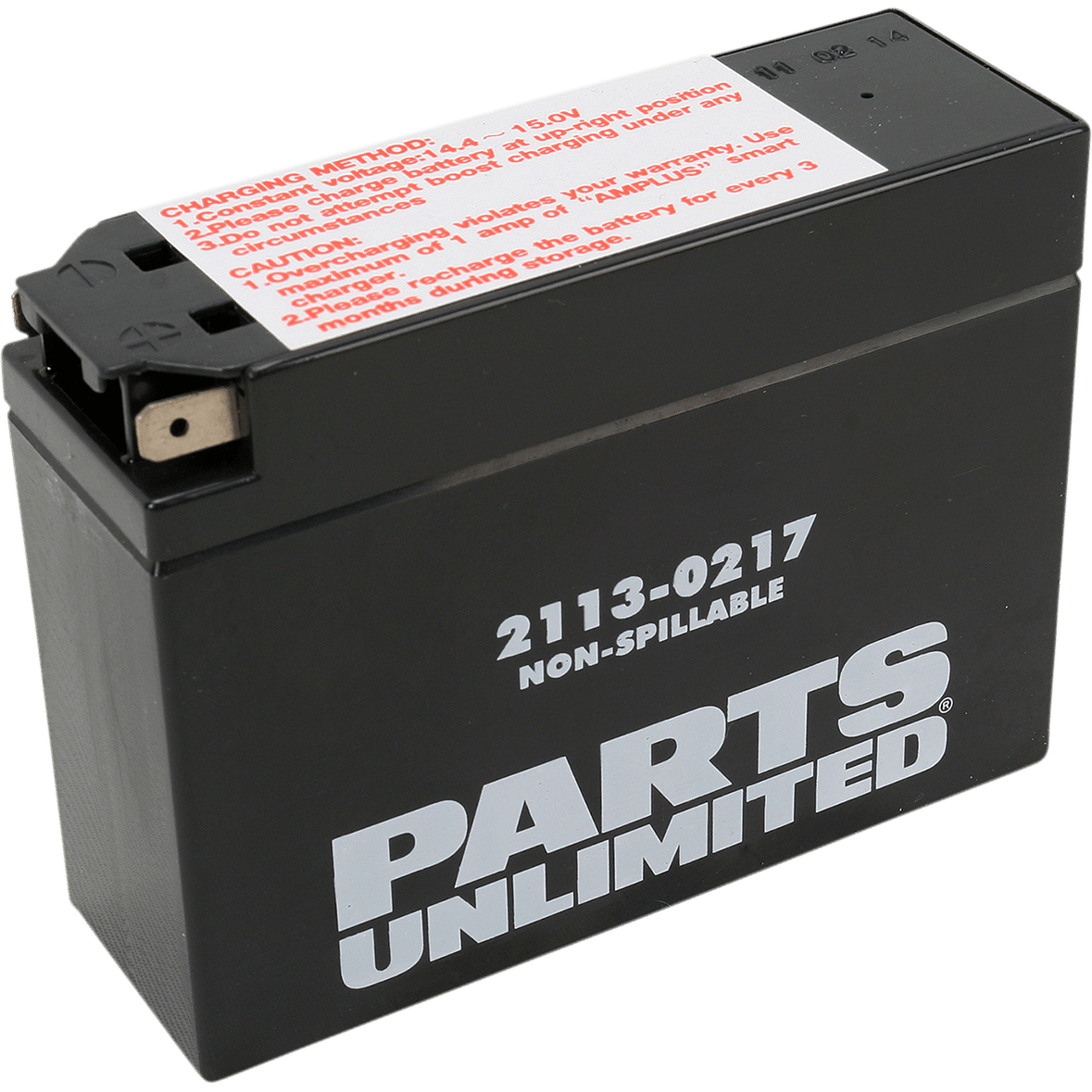 PARTS UNLIMITED AGM Battery YT4B-BS