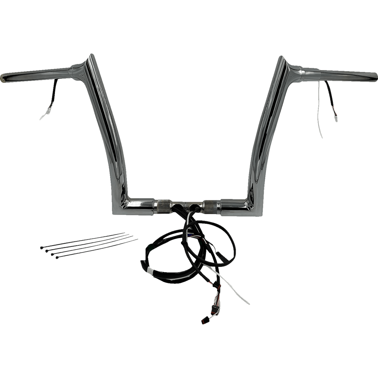 FAT BAGGERS INC. Handlebar Kit Pointed Top 12" Chrome 802312