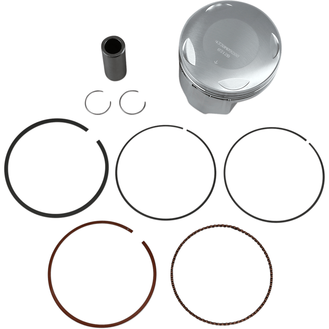 WISECO Piston Kit 92.00 mm Honda 4330M09200