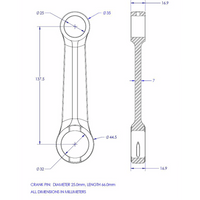 VINTCO Connecting Rod Kit KR2029