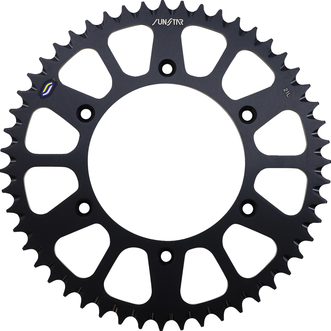 SUNSTAR SPROCKETS Rear Sprocket 51 Tooth Works/Black 5354751BK