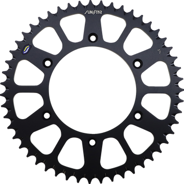 SUNSTAR SPROCKETS Rear Sprocket 51 Tooth Works/Black 5354751BK