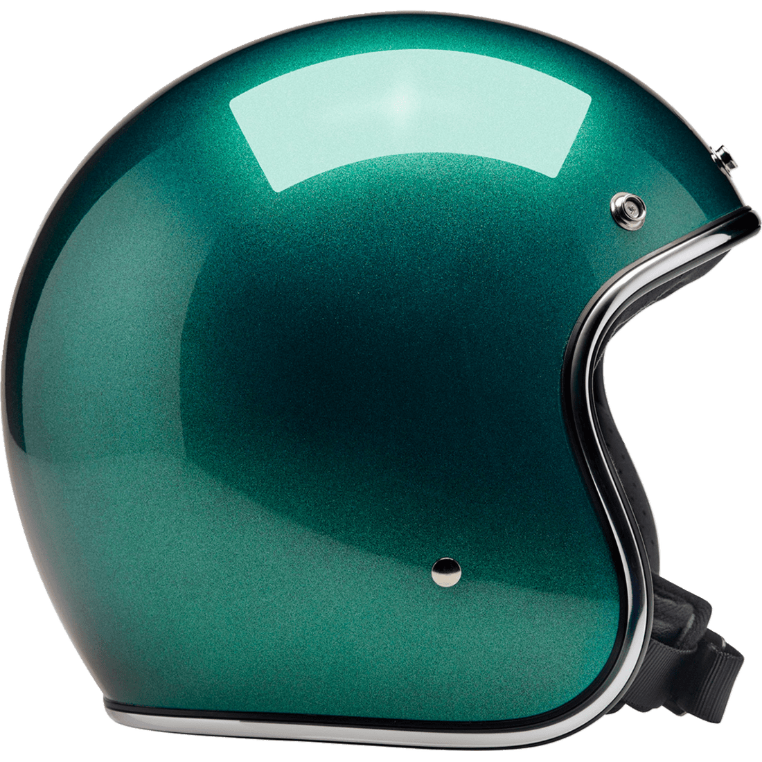 BILTWELL Bonanza Helmet Metallic Catalina Green Medium 1001358203