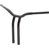 LA CHOPPERS Handlebar Kage Fighter One Piece Bent 16" Black LA733816B