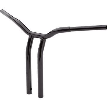 LA CHOPPERS Handlebar Kage Fighter One Piece Bent 16" Black LA733816B