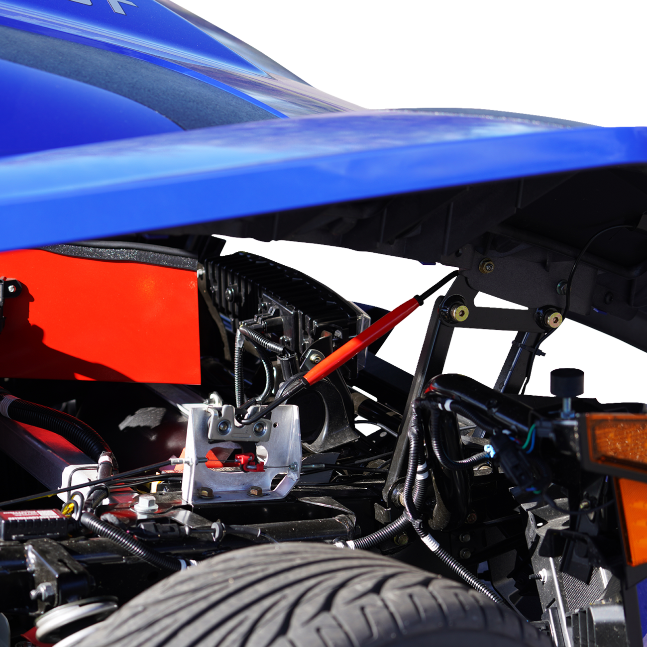 SHOW CHROME Hood Rod Adjustable Polaris Slingshot