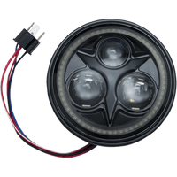 KURYAKYN 5.75" Orbit Vision Headlight with Halo