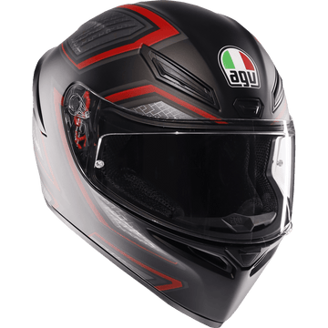 AGV K1 S Helmet Sling Matte Black/Red Large 2118394003038L