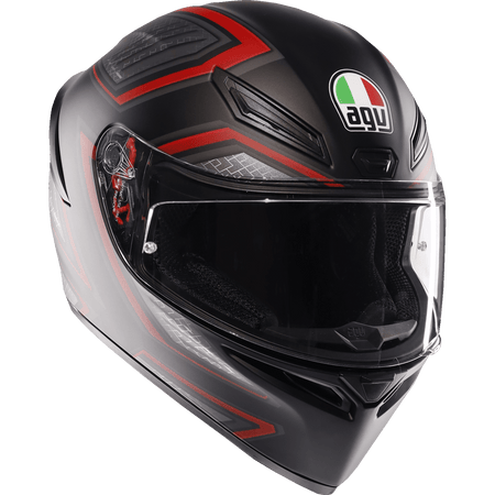 AGV K1 S Helmet Sling Matte Black/Red Medium 2118394003038M