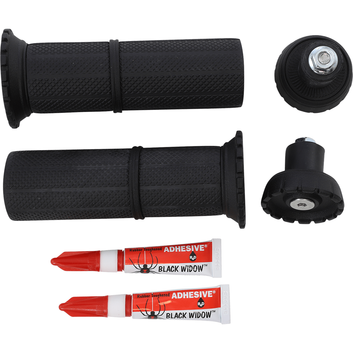 KURYAKYN Grips Riot 1" Black