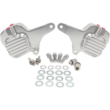 GMA ENGINEERING BY BDL Front Caliper Dual Disc Clear Anodized GMA200FDD