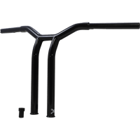 BURLY BRAND Handlebar Dominator Raked 14" Black B126053B