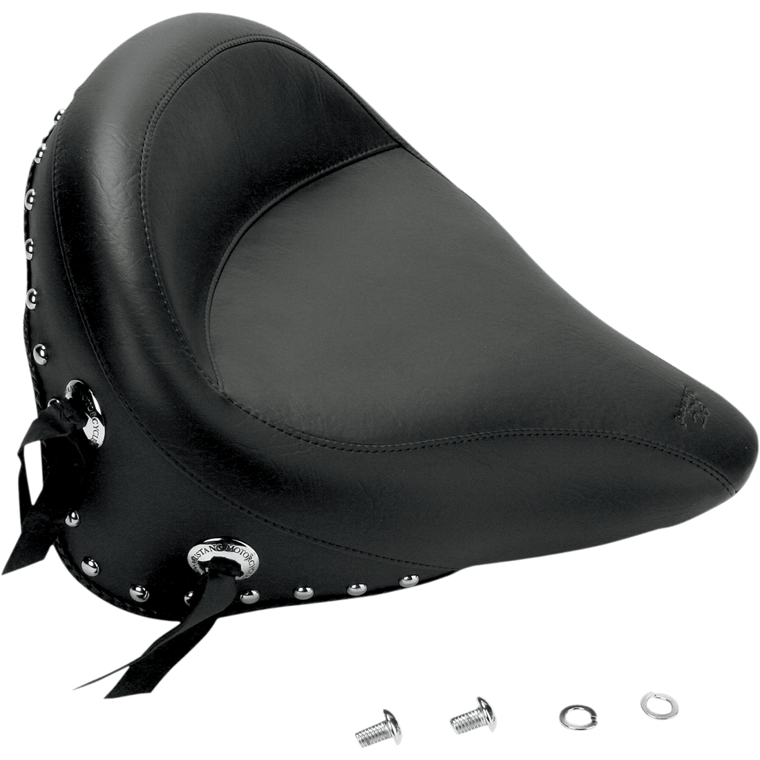 MUSTANG Wide Studded Solo Seat FXST '00-'05 75094