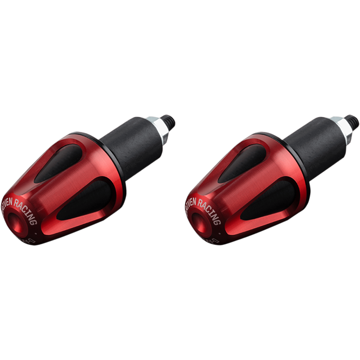 DRIVEN RACING Bar End Weight Red/Black