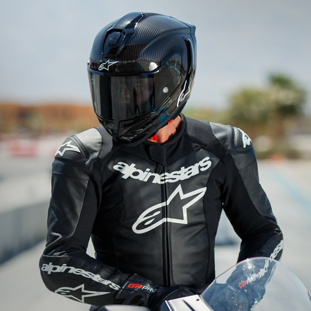 ALPINESTARS Supertech R10 Helmet Solid Carbon Black 2XL 82001241902XXL