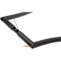 FAT BAGGERS INC. Handlebar Pointed Top 12" Black 906012B