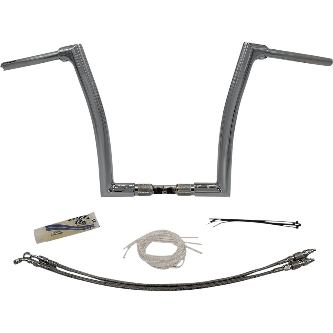 FAT BAGGERS INC. Handlebar Kit Flat Top 14" Chrome 609314