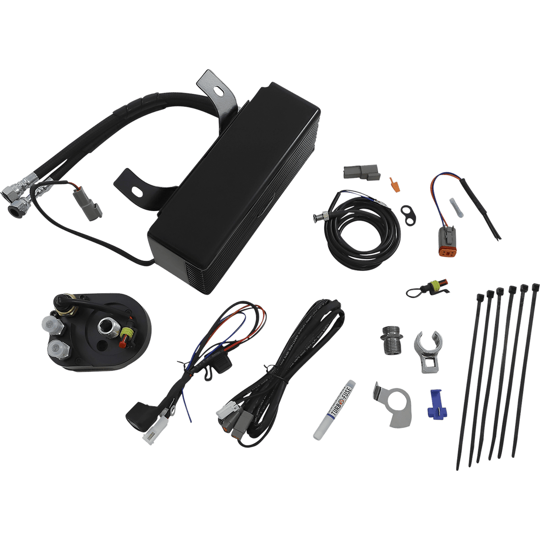 ULTRACOOL Oil Cooler Kit Black RF1G