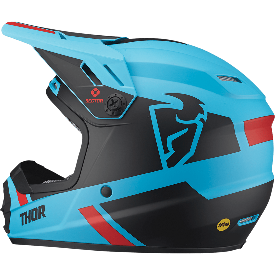 THOR Youth Sector Helmet Split MIPS® Blue/Black Small