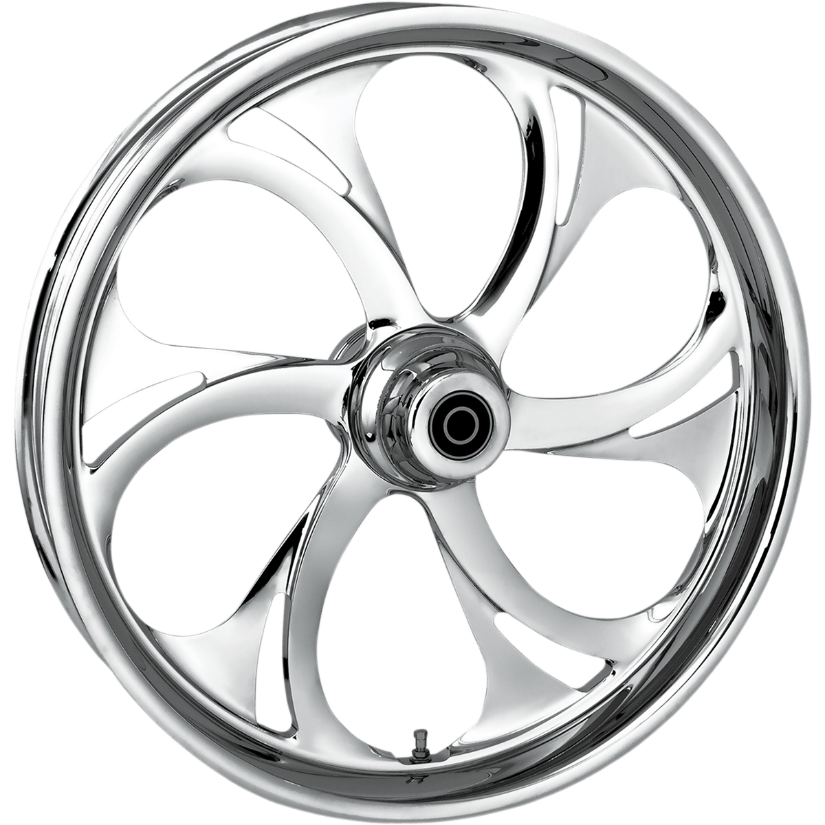 RC COMPONENTS Wheel Recoil Front Dual Disc/without ABS Chrome 21x3.5 '08-'13 FLT 213509031105C