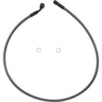 MAGNUM SHIELDING Brake Line Front 10 mm 35° 34" KARBONFIBR AS77134