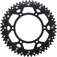 MOOSE RACING Dual Sprocket Black 52 Tooth