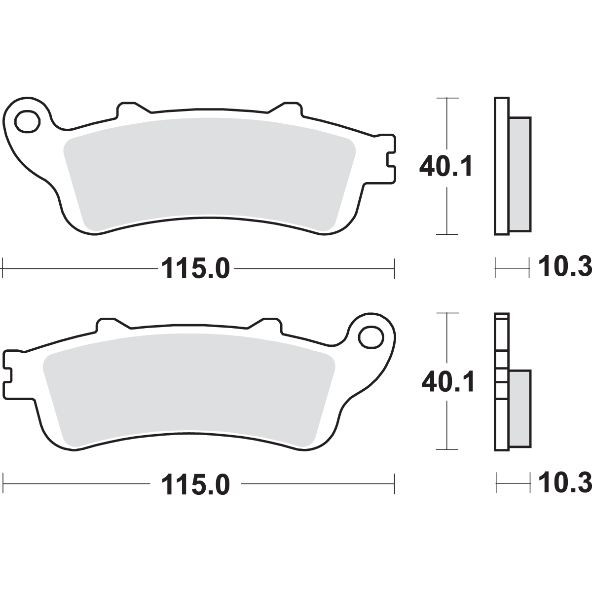 SBS LS Brake Pads GL 1800 880LS