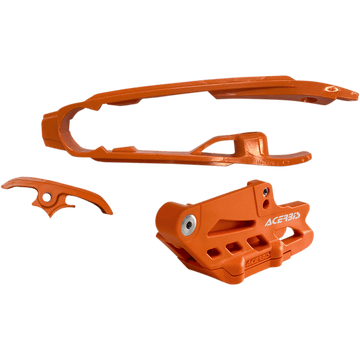 ACERBIS Chain Guide 2.0 and Slider Kit Husqvarna/KTM/Gas Gas Orange 2462630036