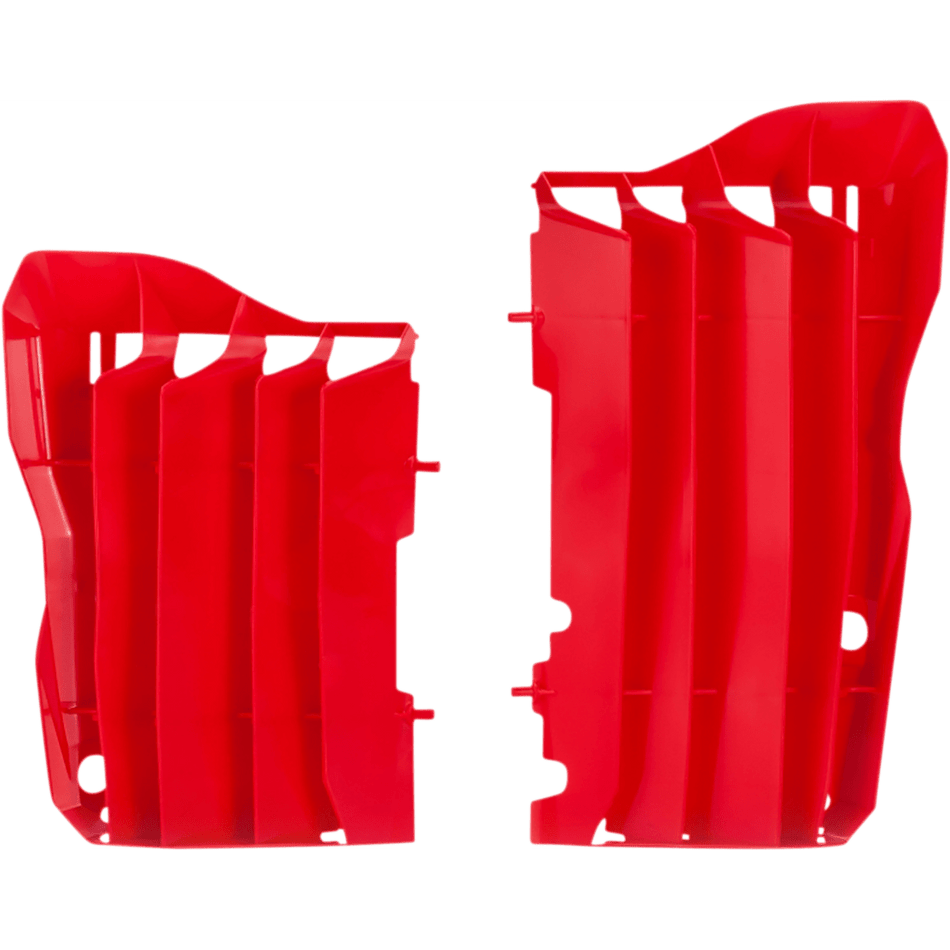 UFO Replacement Radiator Louvers Red Honda