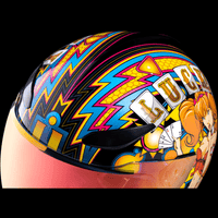 ICON Domain™ Helmet Lucky Lid 4 Red 3XL