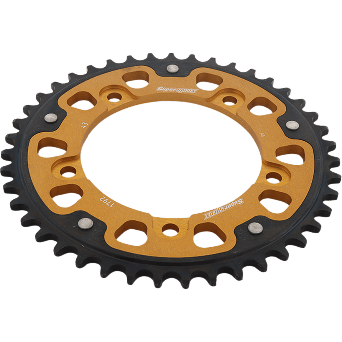 SUPERSPROX Stealth Rear Sprocket 43 Tooth Gold Suzuki/Triumph RST179243GLD