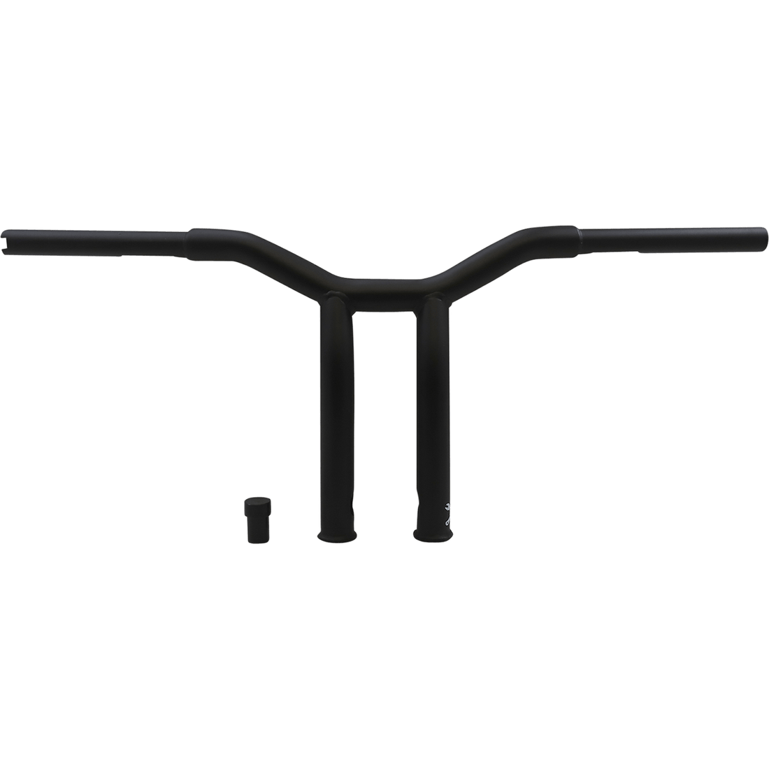 BURLY BRAND Handlebar Dominator Raked 10" Matte Black B126051SB