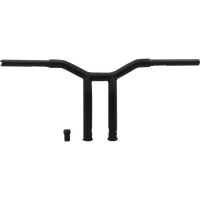 BURLY BRAND Handlebar Dominator Raked 10" Matte Black B126051SB