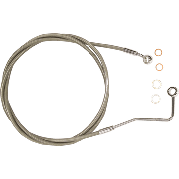 MAGNUM SHIELDING Brake Line Upper XR Stainless Steel SSC140168