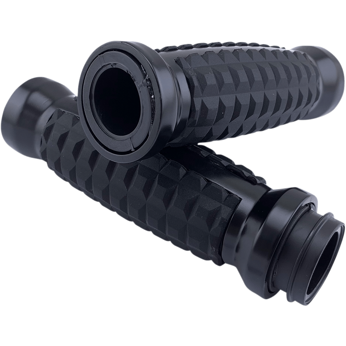 DRAG SPECIALTIES Grips Grenade TBW Matte Black