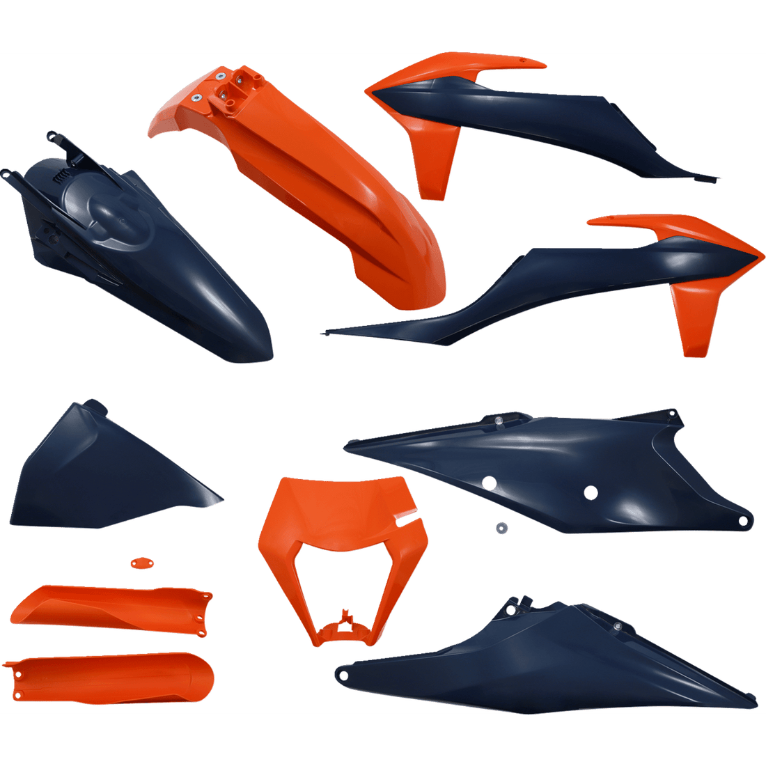 ACERBIS Full Replacement Body Kit Orange/Dark Blue 2791547302