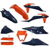 ACERBIS Full Replacement Body Kit Orange/Dark Blue 2791547302