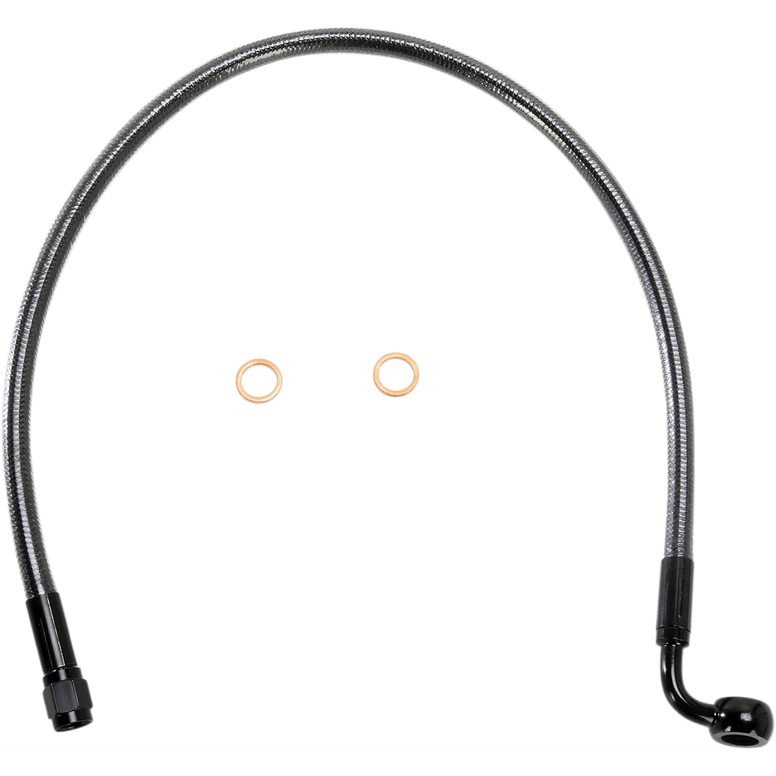 MAGNUM SHIELDING Brake Line 10mm-35° 21" Black Pearl