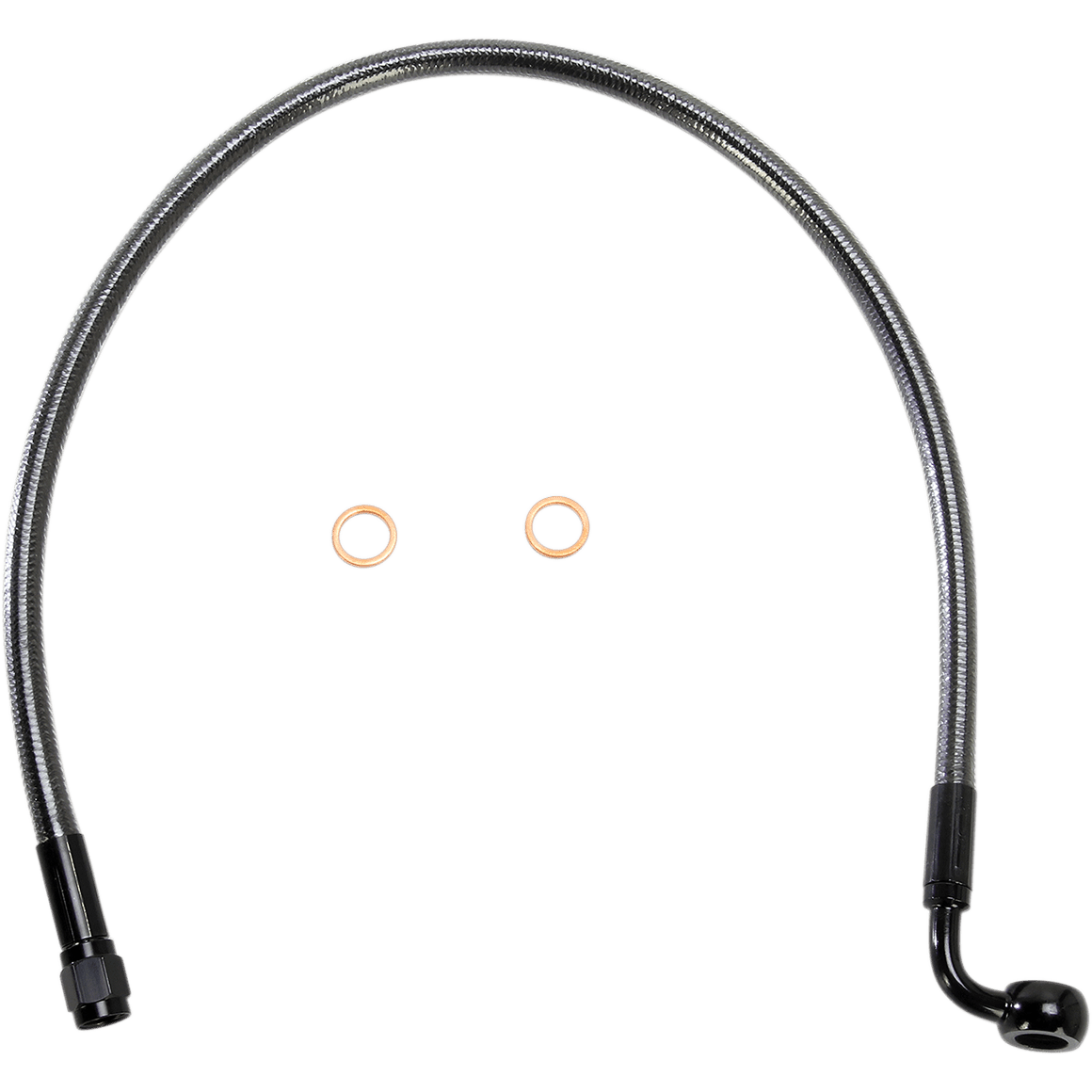 MAGNUM SHIELDING Brake Line 10mm-35° 21" Black Pearl